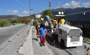 Treća faza: Započeli radovi izgradnje biciklističke staze u Alipašinoj ulici